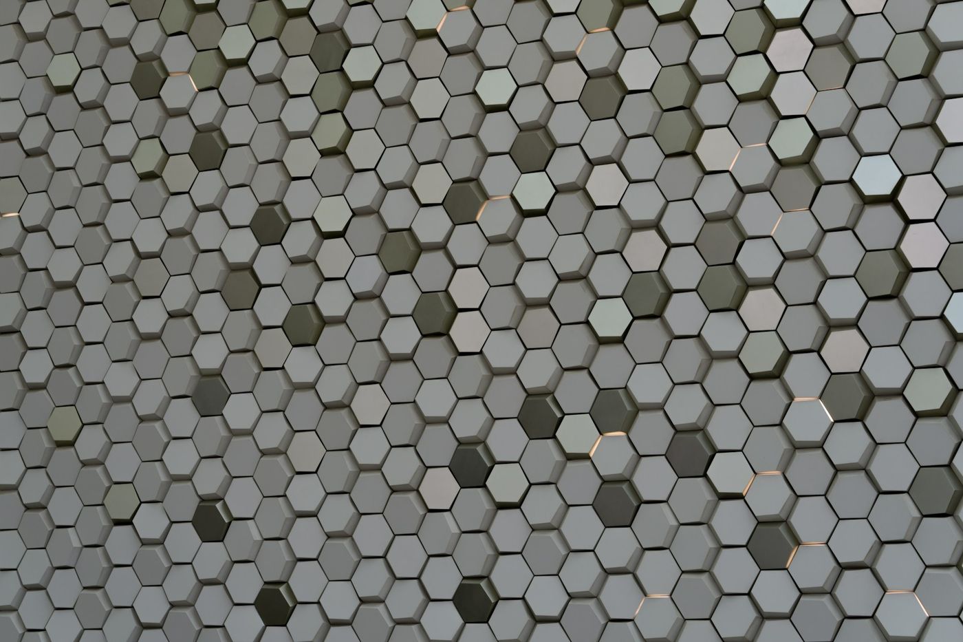 Hexagon mosaic tile