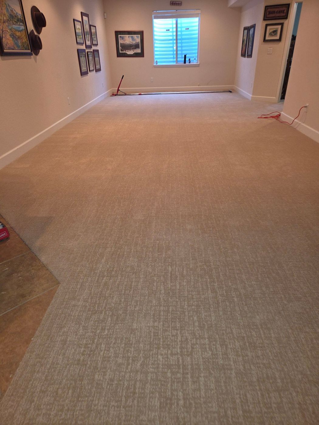 Stairs in Commerce City with new carpet