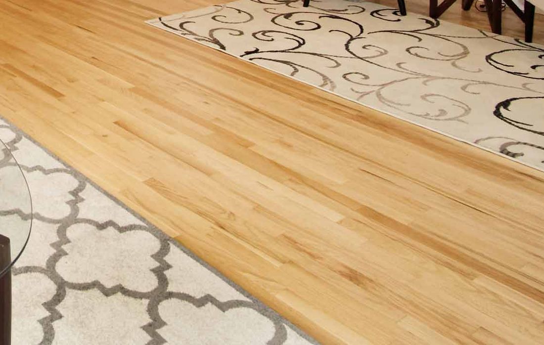 Hardwood floor, close up